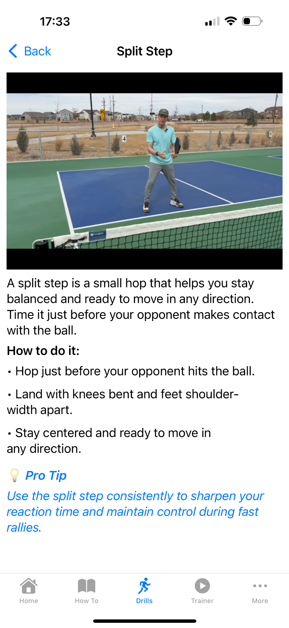 Drill detail: Split Step — timing and form tips